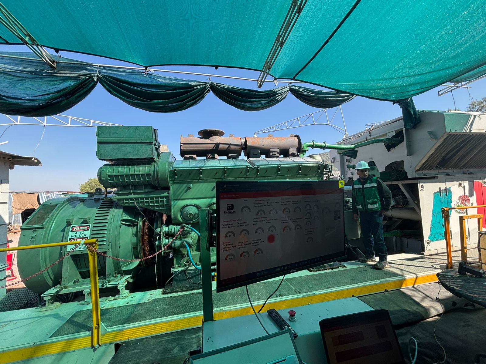 Visita a Redielsa, sector ferroviario en Pachuca