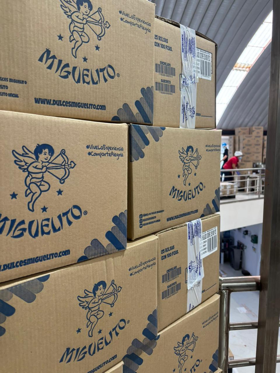 Visita a la fábrica de Miguelito
