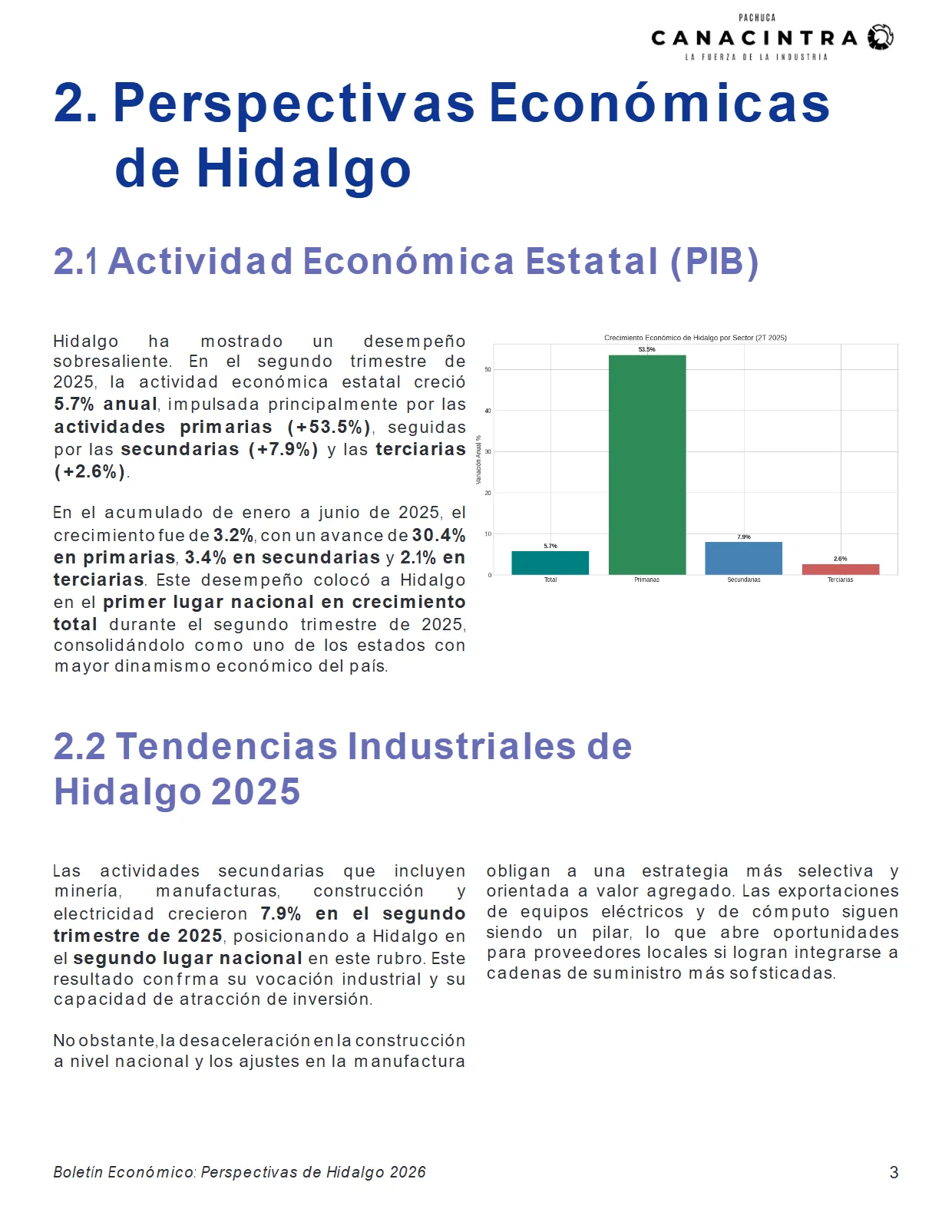 Boletín CANACINTRA: Impulso Industrial en Hidalgo 2026 — página 4